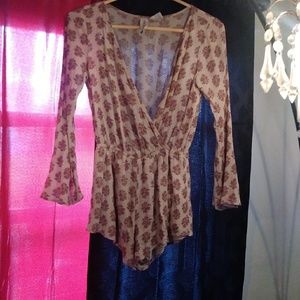 Mimi chica floral romper